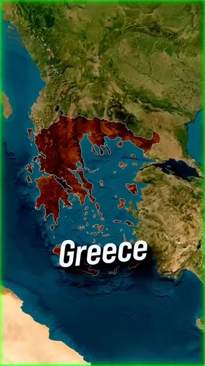 Mapnosis | Greece: Mountains, Islands & Seas 🌊🏔 | Geography & Neighbors Explained Greece’s geography explained 🌊🏔 Shaped by rugged mountains, deep... | Instagram