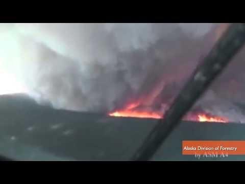 Incredible Footage of 'Firenado' Captured in Alaska