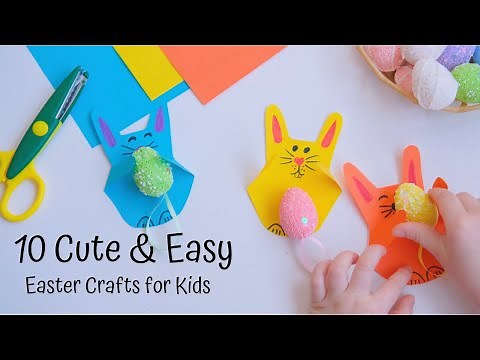 10 Easy and Cute Easter Crafts for Kids: Simple and Fun Ideas to Keep Them Engaged!