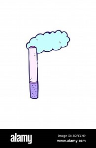 attention grabbing animation of cartoon cigarette Stock Video Footage - Alamy