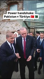 Power handshake: Pakistan × Türkiye🇵🇰🇹🇷 . . . . PakistanTürkiye #PowerHandshake #PakTurkBrotherhood #StrongerTogether #LeadersUnited #GlobalUnity #DiplomaticBond #HistoricMoment #RespectAndPower #HandInHand #PakTurk #UnityInLeadership #BrothersInPower #OneVision #PeaceAndProgress | PakTurk Haber