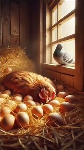 🕊️ 鸽子成了小雏鸟的妈妈。#shorts #cartoon #ai