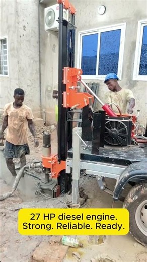 Test drilling on GBU 27L in Togo. Available in stock in Lome