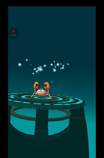 [Pokemongo][Krabby][Evolve][60fps][HEVC][2017][4K] #shorts