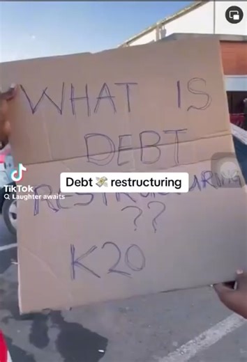 6.8K views · 76 reactions | What is debt restructuring? | Patriotic Front - PF | Facebook