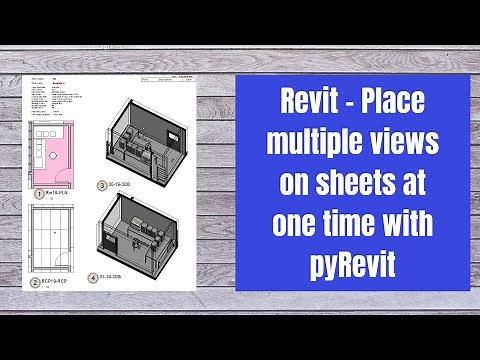 Revit place multiple views on sheets at one time with pyRevit