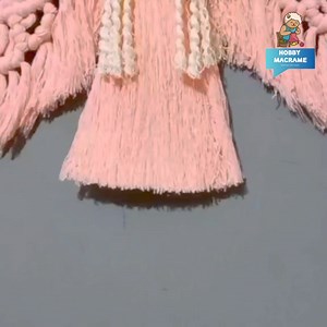 Macrame Angel Tutorial 🤩#viralvideo #macrame #diy #shortvideo #viral #knitting #handmade | Hobby Knitting Decoration Ideas