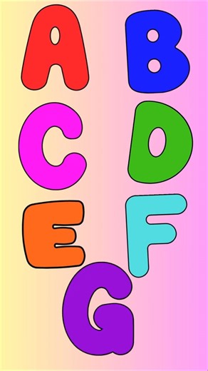 A B C D E F G – Sing Along l ABC Song for Toddlers #ABC song #alphabet song #preschool learning