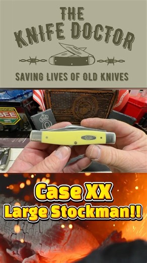 Something Is Wrong With This Knife!! CASE Large Stockman Pocket Knife Repair!