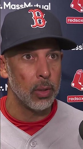Alex Cora on CB Bucknor's Day Behind the Plate in 6-5 Loss