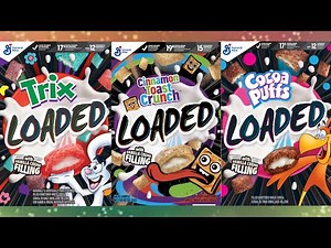 Cinnamon Toast Crunch, Trix and Cocoa Puffs Loaded Cereal | SUPER CEREAL SUNDAY