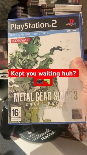 PS2 Nostalgia | Metal Gear Solid 3 (PS2) 🎮 #ps2 #ps2games #nostalgia