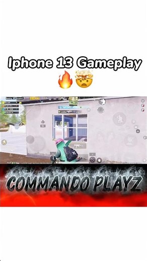 Iphone 13 60 fps🔥 #pubgmobile