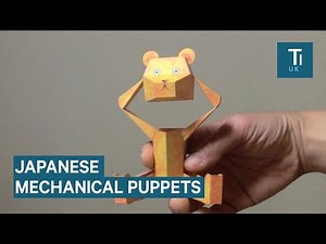 Japanese designer creates amazing paper puppets