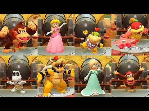 Super Mario Party - All Victory Animations