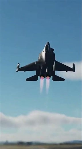 Missile Equipped Fighter Jet Combat Takeoff Armed Launch from Military Base