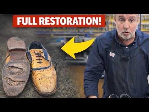 Barker McLean Shoe Resole & Restoration | Full Leather Sole & Back Linings Repair