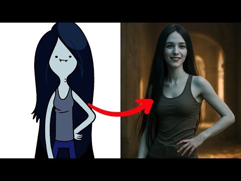 Adventure Time Characters as REAL HUMANS (AI Went Too Far?)