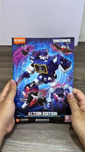 Soundwave Action Edition Blokees Transformers #soundwave #transformers #actionfigures #fyp #ngaidan