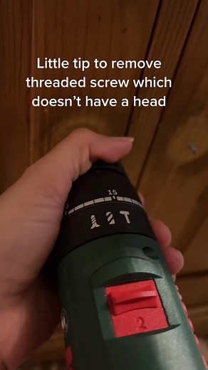 Easy DIY Tip: Removing Threaded Screws with a Drill