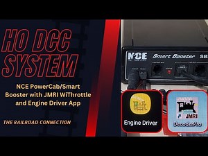 Ho DCC System NCE Powercab w/Smart Booster WiThrottle and Engine Driver App