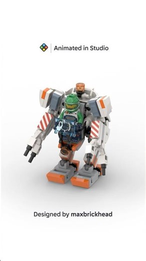 Animated in BrickLink® Studio™ | Power Loader Walker Mech