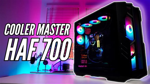 The largest case we've reviewed all year! Cooler Master HAF 700!
