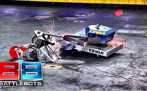 [BattleBots] 天才驾驶_ Icewave Vs. Ghost Raptor _ Battlebots