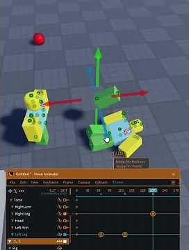 How to animate in moon animator (YOU CAN ANIMATE 2 RIGS AT ONCE) episode 2