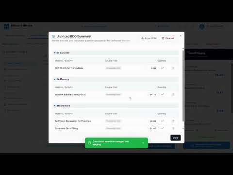 Stop Calculating Takeoffs in Excel | Griham.io Takeoff Wizard