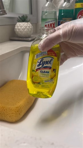 This was so zesty 🤍 #cleantok #zesty #cleanwithme #spongesqueezing #satisfying#suds #sponge#squeeze #asmr #ajax #fabuloso #comet #fyp | suddzen