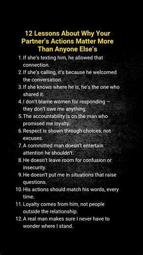 His Loyalty Is His Responsibility — Not Hers 🔐 A committed partner doesn’t entertain attention they don’t need. When someone steps over the line, it’s not them you hold accountable — it’s the one who promised you loyalty. True love doesn’t make you wonder. It protects, respects, and reassures — through action, not just words. #LoyaltyInLove #RelationshipStandards #NoExcusesJustRespect #RealMenStayLoyal #TrustActionsNotWords #SelfWorthFirst #ProtectTheBond #TrueCommitment #RespectIsKey #Facebook