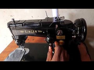 Singer model 319K sewing machine (black variant)