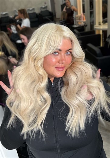 Hair Transformation Reveal with Gemma Collins: Luxe Hair Extensions