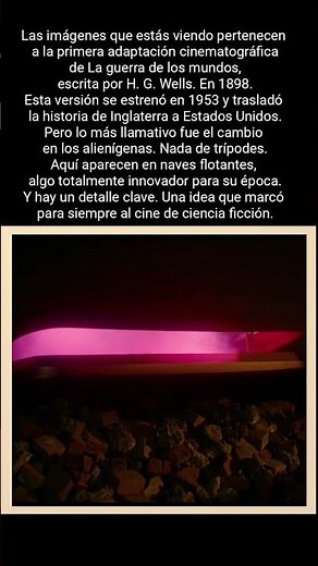 El origen del cine de invasiones alienígenas #peliculas #datoscurisos
