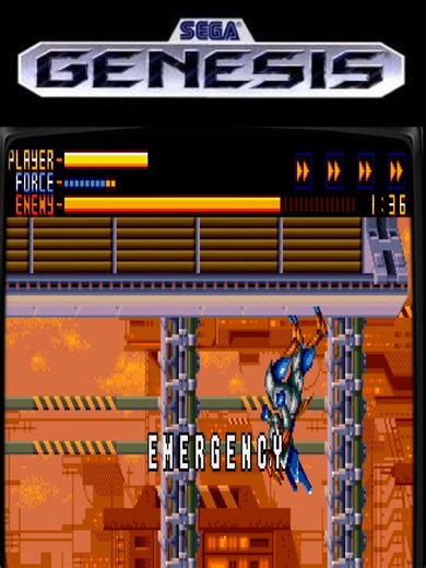 Alien Soldier SEGA GENESIS#retro