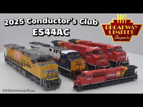 2025 Conductor’s Club ES44ACs—Broadway Limited Goes Modern
