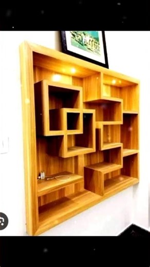 Beautiful showcase designs #woodworking #youtubeshorts .