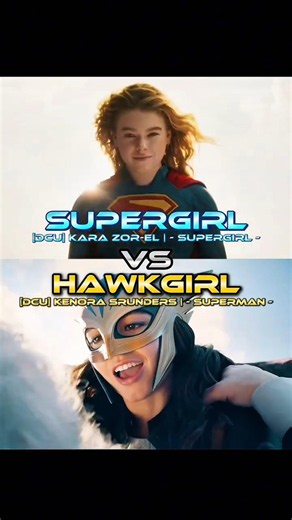 Supergirl vs Hawkgirl | #edit #vs #dcu #movie #comics #fyp #hero #viralshort #4k #foryou #2026
