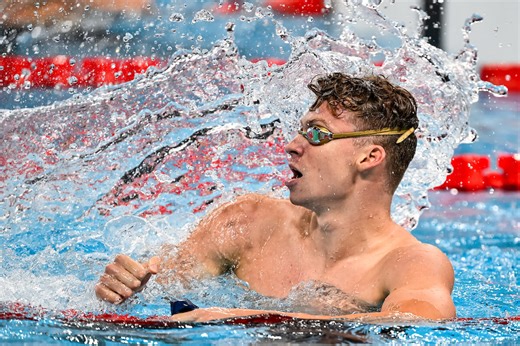 Leon Marchand Fends Off Carson Foster for 400 IM Title at Fort Lauderdale Open