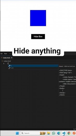 Keep Layout, Hide Elements! 👀 visibility:hidden Magic in CSS | Code Skillzz