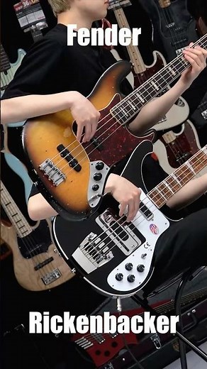 【ロマン激突】Fender vs Rickenbacker