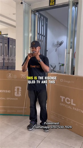 Choose between the Hisense 75” QLED and TCL 75” QLED and enjoy stunning 4K clarity, vibrant colours, and smart entertainment for your home. 📍 Jahi Mall, Valentine Nwabueze Crescent, Jahi, Abuja 📞 0707 530 7024 #HisenseNigeria #TCLNigeria #75InchTV #QLEDTV #abujadeals