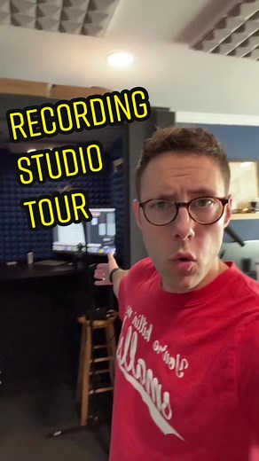 Recording studio tour. #voiceactor #recordingstudio #behindthescenes #fyp #voiceover #hometour
