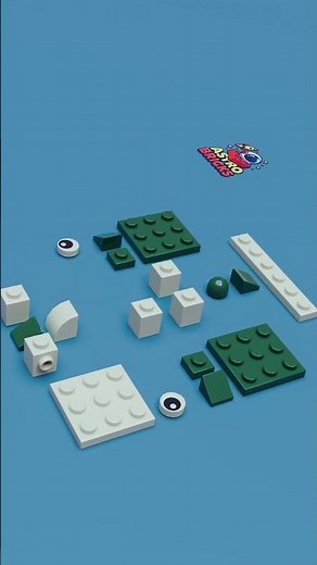 How fast can you guess this tiny shelled LEGO build? 🧱 #lego #tutorial #build