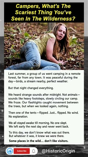 The Scariest Camping Story You'll Ever Hear 😱 | True Wilderness Horror