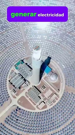 Electricidad a partir del calor❓🤔 Así funciona una central Termosolar #energiasolar