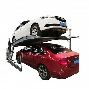 [Hot Item] Two Level 2 Post Tilt Parking Lift Double Stacker Parking System Car Park Lift