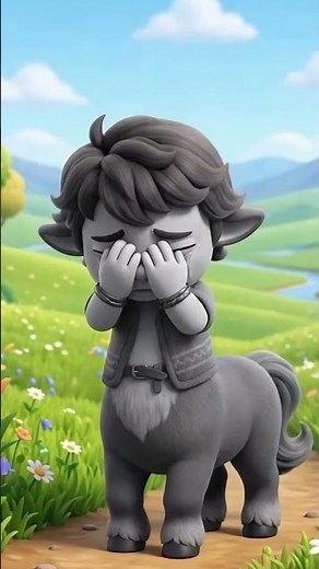 Centaur Lost His Colors! 🎨 #shorts #coloring #cartoon