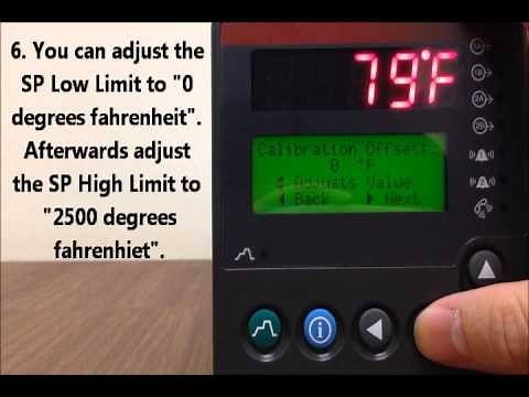 Watlow Series F4 Set Up 1 of 3 (Inputs)